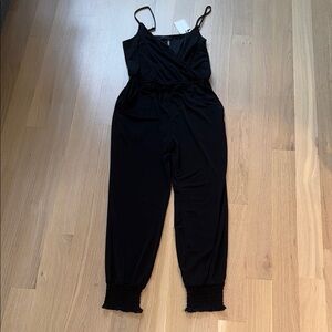 1. State Black Wrap Jumpsuit
